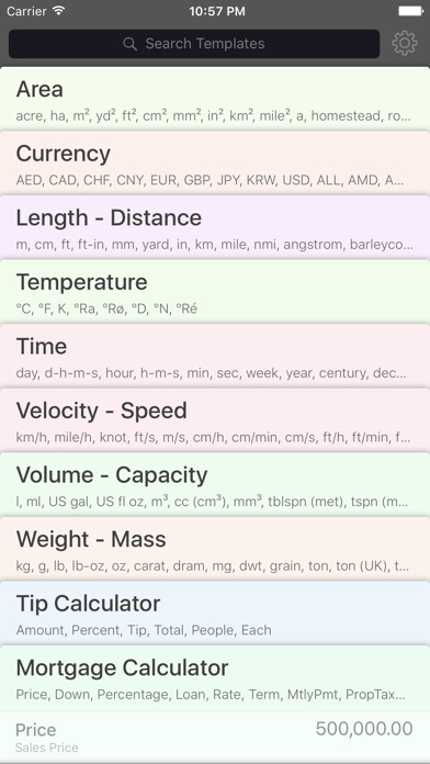Emulate iPhone app Converter Plus [paid] using MyAndroid